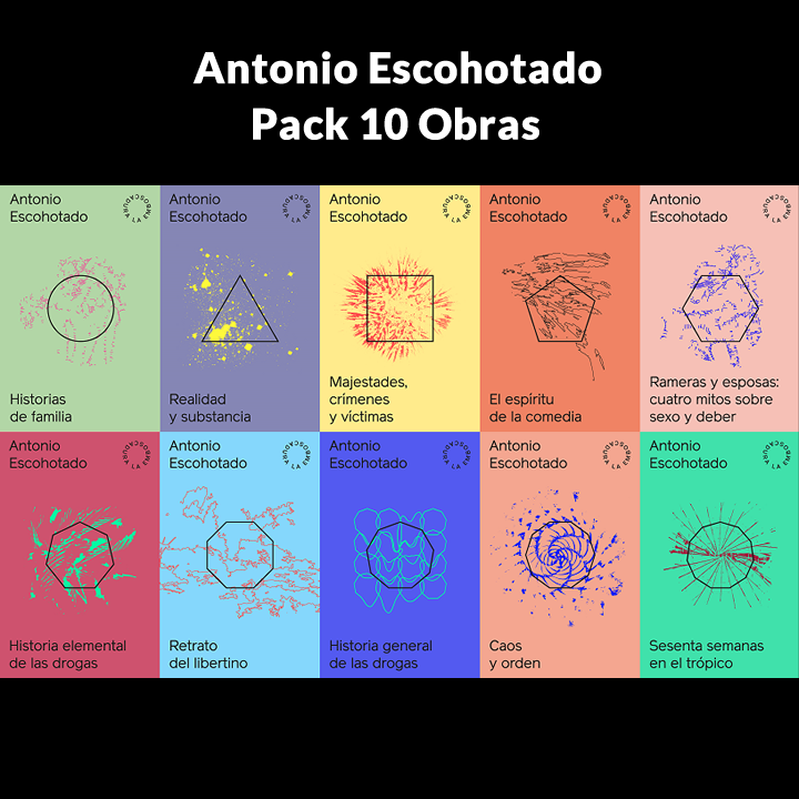 Antonio Escohotado Pack 10 Obras