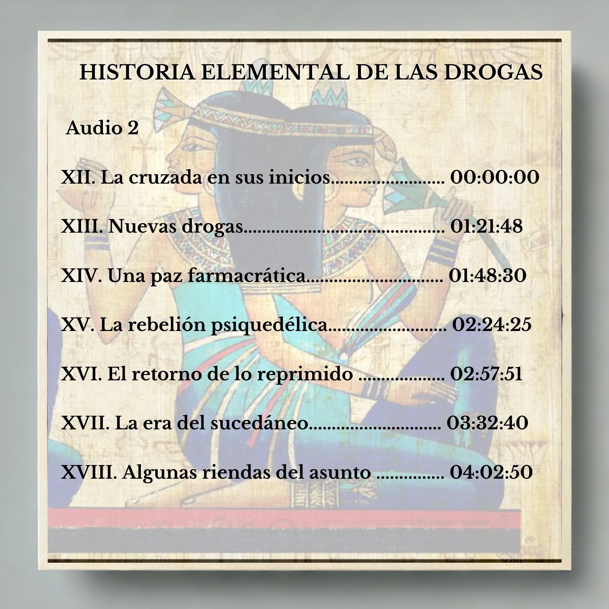 Historia Elemental de las Drogas - Audiolibro (Audio 2)