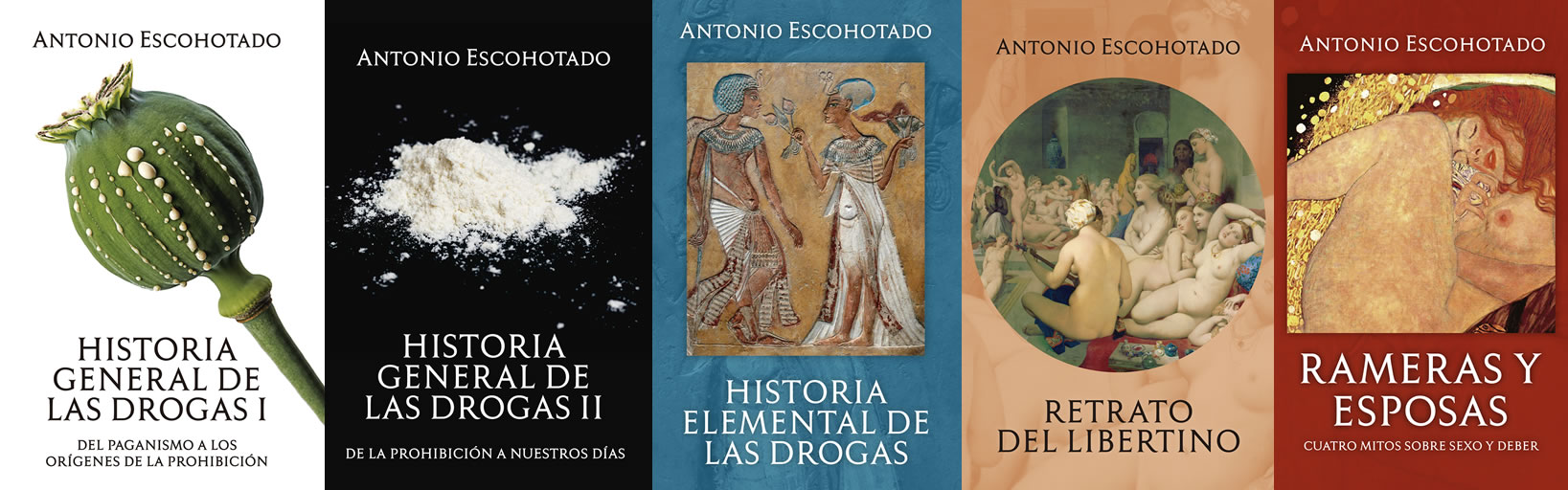 Editorial La Emboscadura - Libros de Antonio Escohotado Editorial La Emboscadura - Libros de Antonio Escohotado